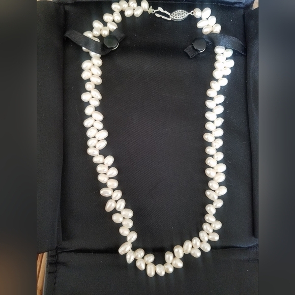14k whiteFresh Water Pearl Necklace